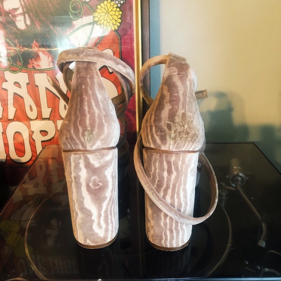 Free People Velvet Remi Platform Heels - Picture 5 of 9